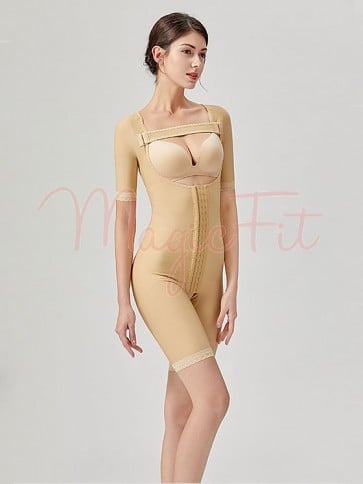 Stage 2 Surgical Recovery Anti Bacterial Medical Compression Shapewear Bodysuit