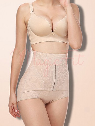 Ultimate High Waist Instant Tummy Flattening Butt Lifter Recovery Panty Nude