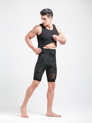 Men's Tummy Flattening Body Shaper Shorts