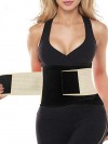 Breathable Hourglass Waist Trainer Stomach Wrapping Belt - Beige